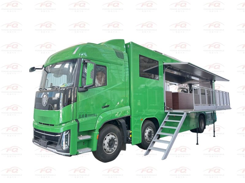 Foton Auman Galaxy 8×4 Large Shelter Kitchen Truck