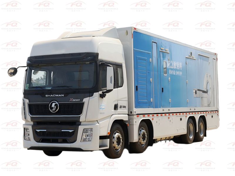 SHACMAN 8×4 Mobile Medical Laboratory Truck