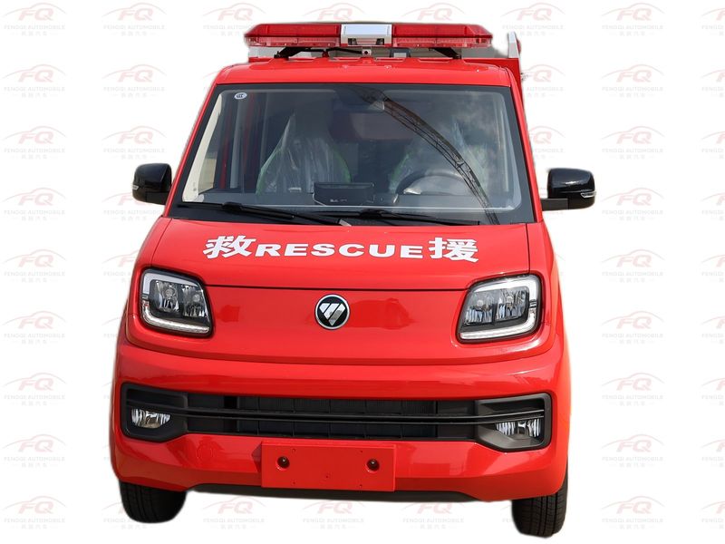 High-Pressure Water Mist Fire Truck