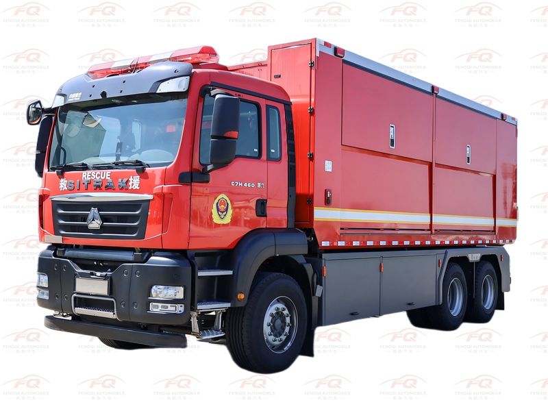 Lovol X110 Self-loading Fire Truck