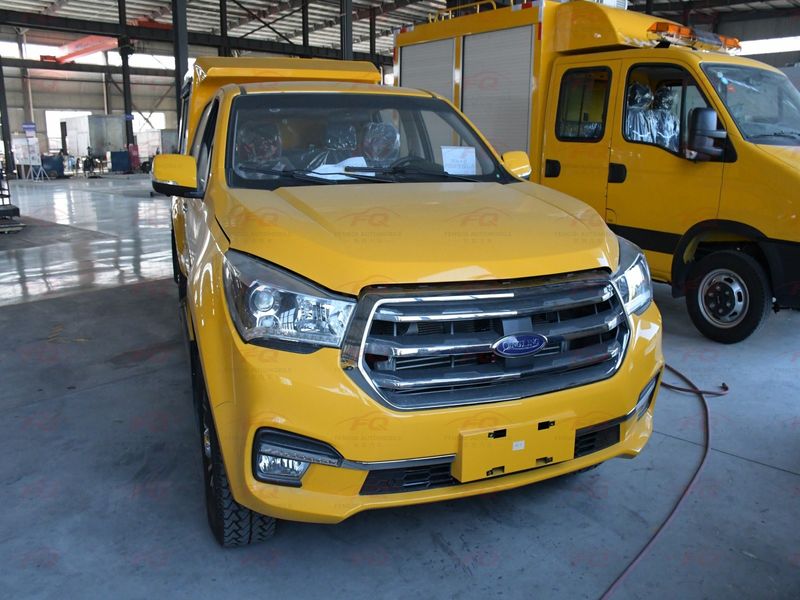Qingling Isuzu Pickup 4x4 Vehículo de rescate de emergencia