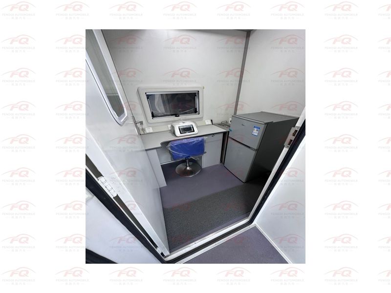SHACMAN Delong 8x4 Mobile Industrial CT Inspection Shelter