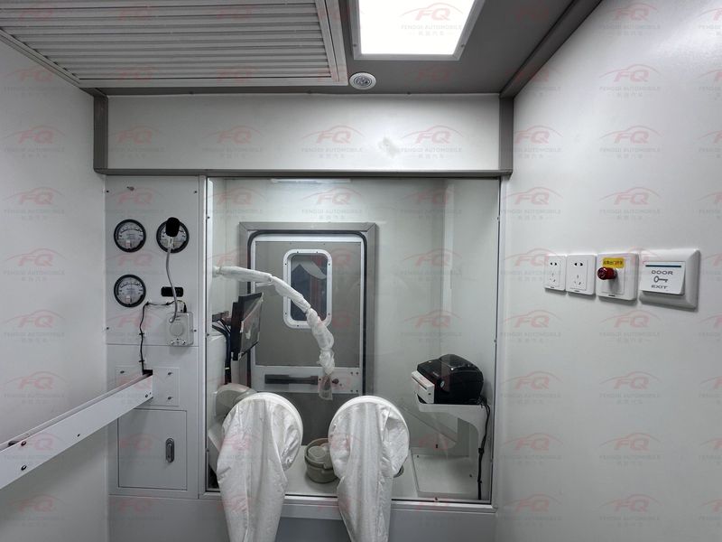 SHACMAN Delong 8x4 Mobile Industrial CT Inspection Shelter