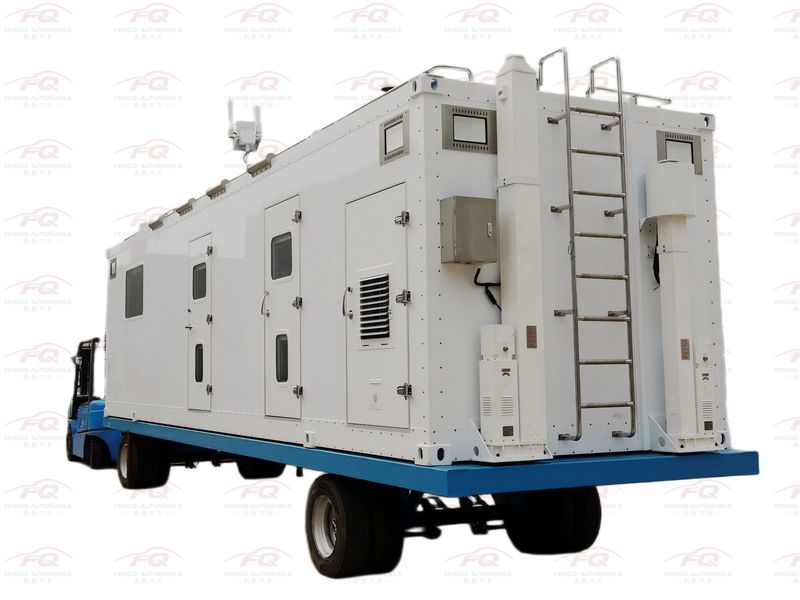 Trailer-Mounted Mobile Oilfield Work Cabin